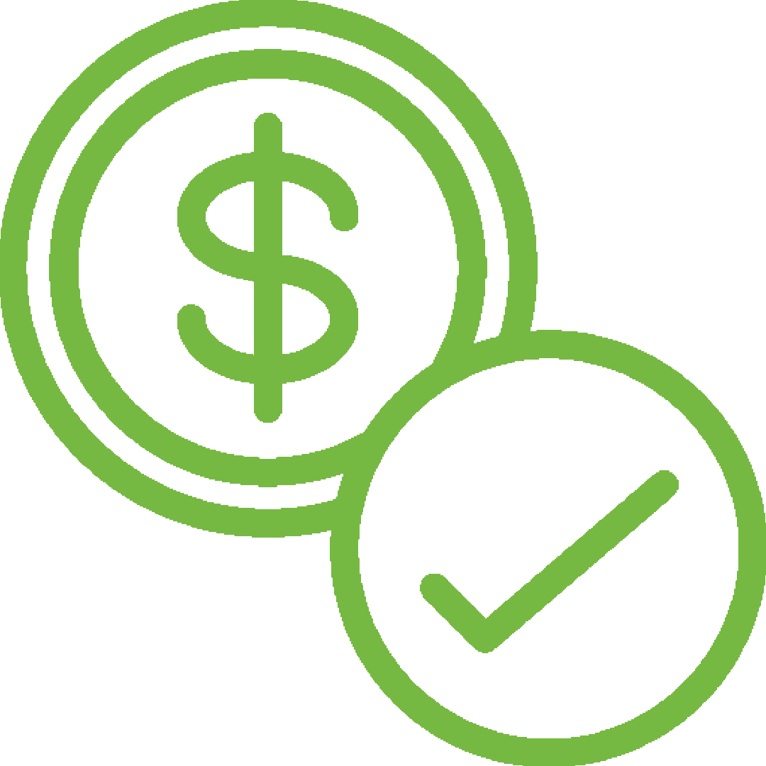 Icono de presupuesto sin costo